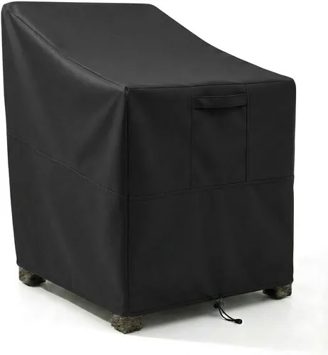 Vista 11 de Funda para silla de muebles de exterior de patio - Premium Heavy Duty - Gris