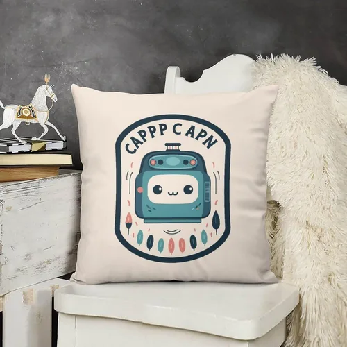 Vista 13 de Fundas de almohada estilo campista con diseño de casa rural, estilo campista, estilo vintage, cuadrada, para sofá, sala de estar, dormitorio