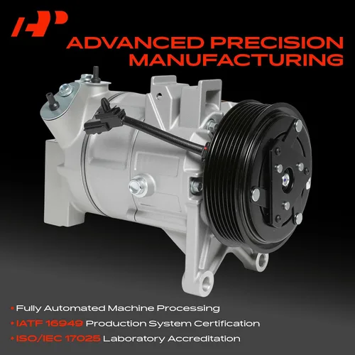 Vista 3 de A-Premium Compresor de aire acondicionado con embrague compatible con Nissan Altima SL y SV 3.5L 2013-2018