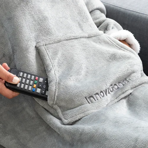 Vista 8 de Batamanta Sudadera Oversized con Forro Polar Swug InnovaGoods