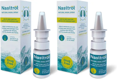 Vista 7 de Spray nasal natural, niebla salina totalmente natural para la congestión y el cuidado diario de la nariz, aerosol nasal esencial para la temporada