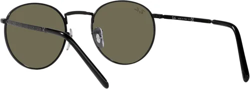 Vista 6 de Ray-Ban Unisex Sunglasses Black Frame, Green Mirror Blue Lenses, 50MM
