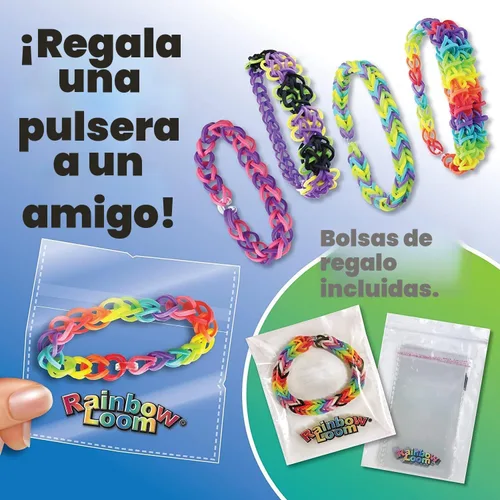 Vista 8 de Rainbow Loom - Kit de pulsera de goma original con gancho de metal