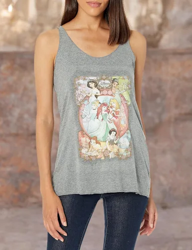 Vista 3 de Disney Girls Princess Power Tri-Blend Racerback Layering Tank