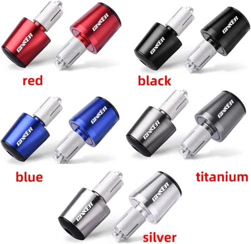 Vista 3 de Motorcycle Handle Bar End Weight Handlebar Grips Cap Anti Vibration Silder Plug for Suzuki Gixxer 150sf 250sf 155 Accessories (Color : Silver)