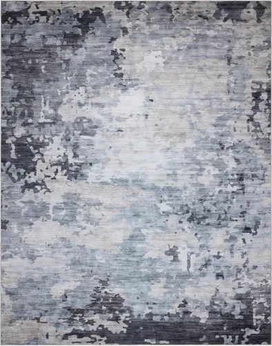 Vista 9 de Gertmenian - Tapete bohemio decorativo para interior, antideslizante, muy resistente para zonas de alto tránsito en habitación, sala de estar, Azul