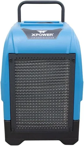 Vista 7 de XPOWER, Deshumidificador comercial LGR, eliminación de agua 165, voltios 115, amperios 10.2, modelo # XD-165L