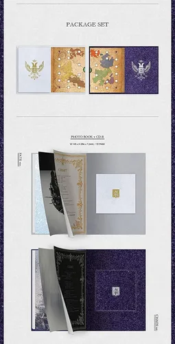 Vista 2 de Warner Music Korea Kingdom - Historia de la parte del reino de Ivan [Fate ver.] Álbum+Pre-Order Limited Folded Poster+CulturaRegalo coreano