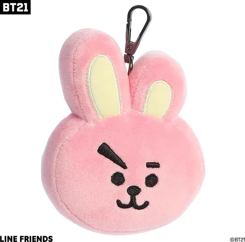 Vista 2 de Aurora - BT21-4.5" Llavero Cooky, Rosado