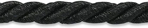 Vista 7 de Expo International Wanda - Borde de cable trenzado, 20 yardas/3/16, gris Arándano