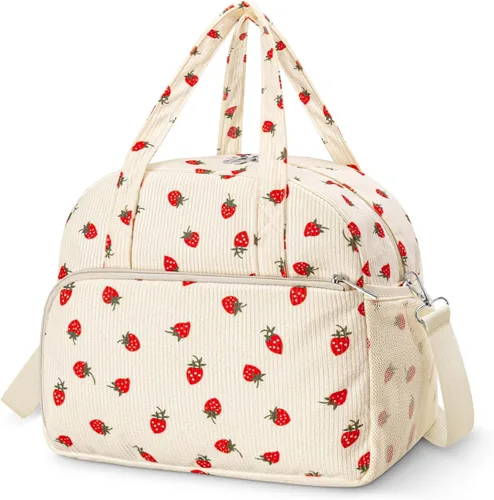 Vista 21 de Coobiiya Lonchera térmica de 12 litros para mujeres y hombres, lonchera de pana reutilizable, lonchera de gran capacidad con forro resistente a fugas