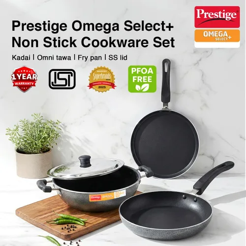 Vista 2 de Prestige Omega Deluxe - Juego de 3 piezas