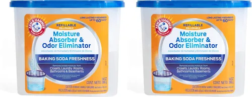 Vista 9 de Arm & Hammer Absortor de humedad recargable sin fragancia y eliminador de olores, bañera de 14 onzas