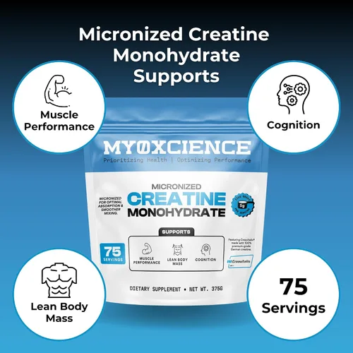 Vista 5 de MYOXCIENCE Creavitalis Micronized Creatine 75 porciones