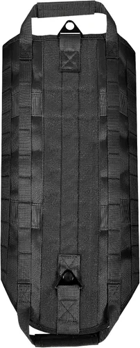 Vista 8 de [Negro] Arnés táctico del chaleco Molle del perro de servicio canino mediano Negro Medium