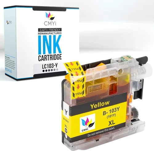 Vista 10 de LC103 - Cartucho de tinta de repuesto negro para Brother DCP-J132W, J152W, J172W, J4110DW, J552DW, J752DW, MFC-J245, J285DW, J4310DW, J4410DW