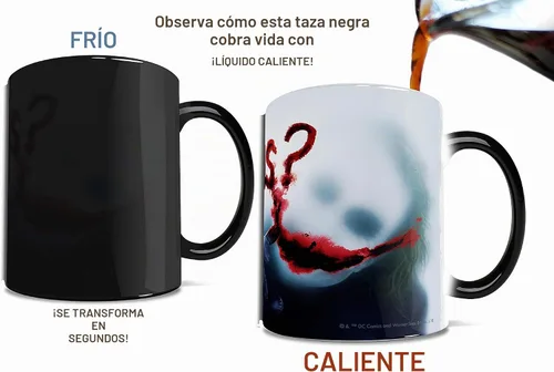 Vista 2 de Morphing Mugs DC Comics Batman: The Dark Knight Joker 11 oz