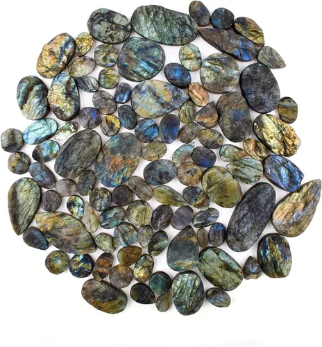 Vista 7 de Lote de cabujón de piedras preciosas naturales