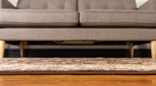 Vista 4 de Unique Loom - Colección Voyage - Alfombra tradicional oriental clásica de diseño intrincado