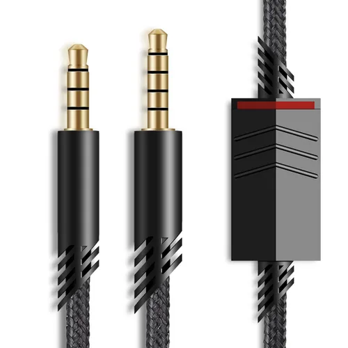 Vista 7 de Cable de repuesto para Astro A40TR con función de silencio en línea, cable de audio para juegos con función de silencio compatible con auriculares