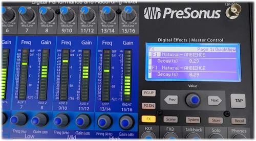 Vista 7 de Monitores de estudio PreSonus Eris E4.5 con 2 modos de potencia (par)