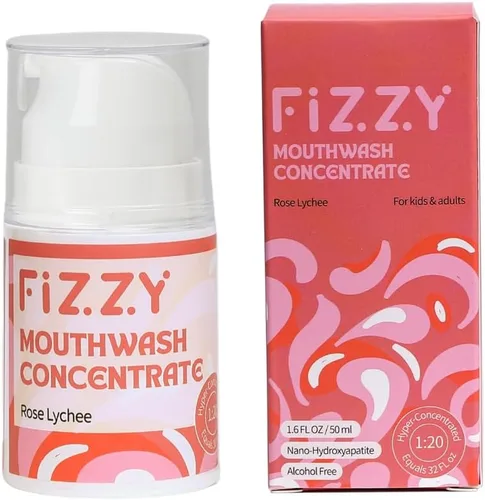 Vista 10 de Concentrado de enjuague bucal Fizzy Reparación de esmalte remineralizante, nano hidroxiapatita Tamaño de viaje 20 veces concentrado Sin flúor