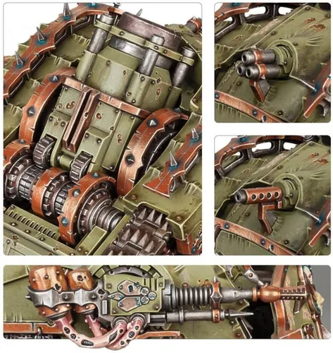Vista 5 de Games Workshop 99120102075" Death Guard Plagueburst Crawler Miniatura para edades de 12 años a 99 años