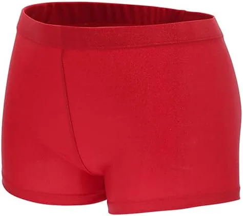 Vista 5 de Aosva 2 pantalones cortos de gimnasia atlética para niñas de 2 a 14 años