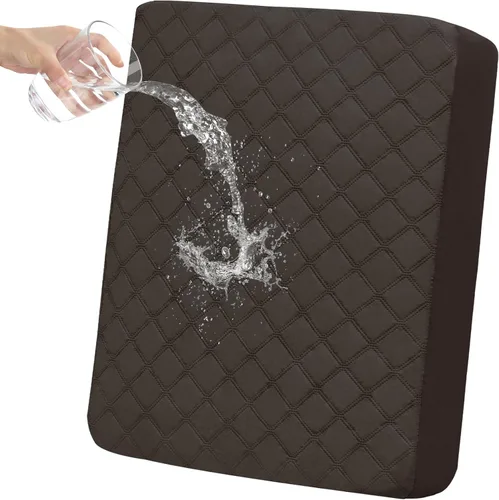Vista 29 de Easy-Going Funda de cojín impermeable para silla, antideslizante, a prueba de fugas, acolchada y elástica, protector de muebles para perros, Beige