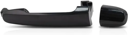Vista 2 de KarParts360 Manija de puerta para Toyota RAV4 2001-2012 lado conductor o pasajero liso negro exterior Trasero Recorte: todos los submodelos
