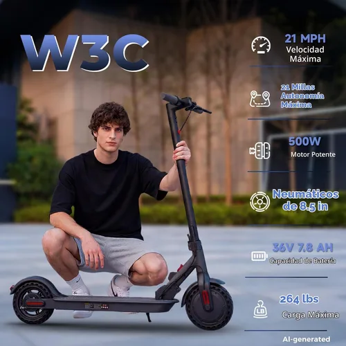 Vista 2 de Hopycycle Electric Scooters - Electric Scooter Adults with APP