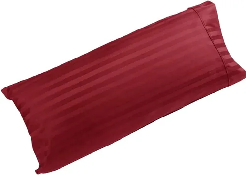 Vista 9 de Funda de almohada corporal de algodón egipcio de 300 hilos, tamaño de rayas de 20 x 54 pulgadas, funda de almohada (20 x 54 pies, beige)