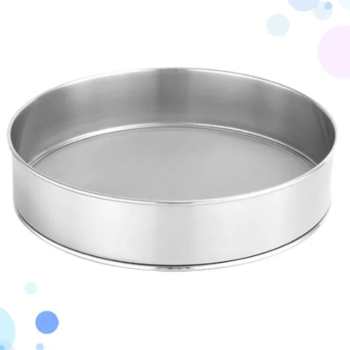Vista 2 de PRETYZOOM Tamizado Colador Harina Shaker Colador de malla de embudo tamiz 50 malla harina tamiz harina tamiz máquina harina colar pasta malla