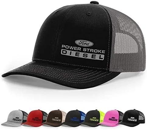 Vista 2 de Diesel Tees Power Stroke Trucker Snapback Sombrero 112