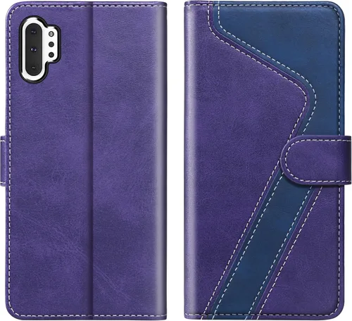 Vista 12 de Funda tipo cartera para Samsung Galaxy Note 8, funda de piel con bloqueo RFID, soporte magnético con tapa abatible, a prueba de golpes, compatible