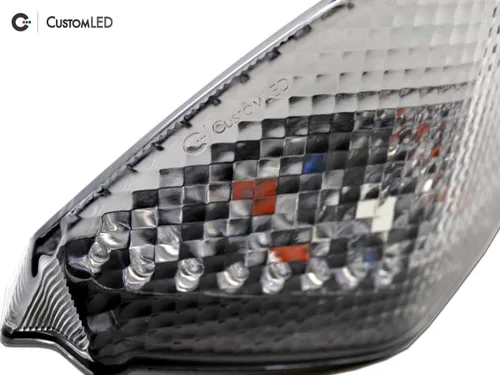 Vista 5 de Blaster-X - Luz trasera LED integrada para KTM 1290 Super Duke R 2014-2019 (lente transparente)