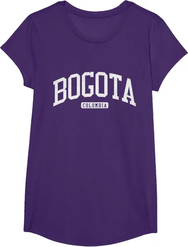 Vista 17 de Camiseta estilo universitario de Bogotá Colombia, Negro