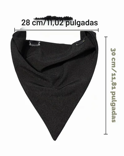 Vista 2 de AWAYTR - 3 diademas elásticas para el cabello para mujer con clip triangular Negro + Rojo + Albaricoque Crema