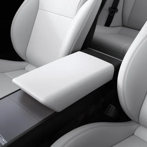 Vista 8 de Spigen Cubierta de reposabrazos para Tesla Model Y Juniper & YL & 3 Negro