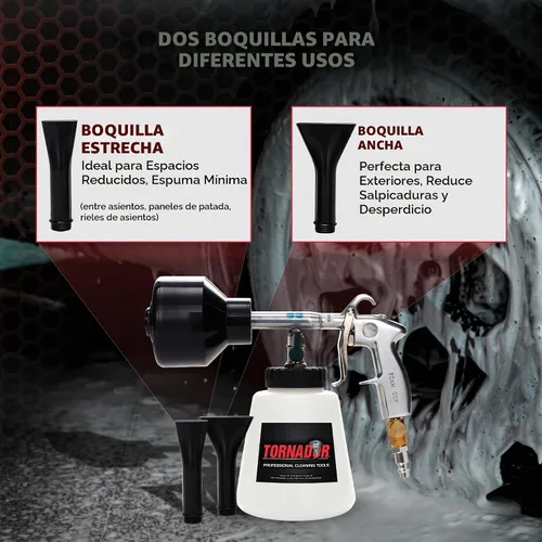 Vista 5 de Tornador z-011 Pistola para espuma, Negro