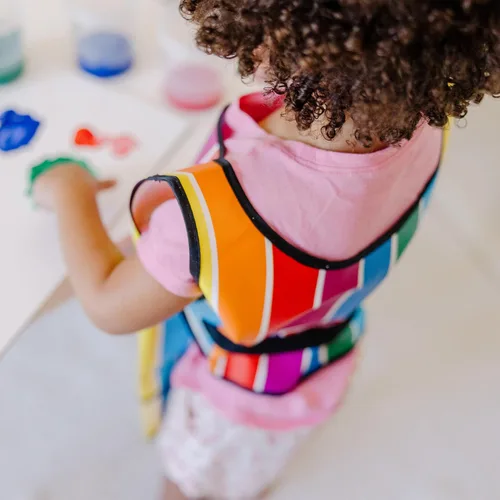 Vista 7 de Melissa & Doug Guardapolvo para artistas, Multicolor