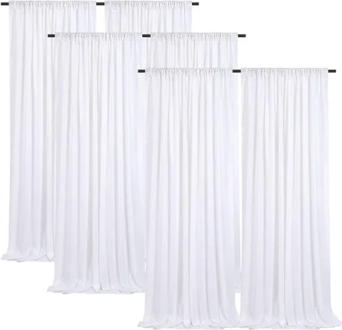 Vista 65 de B-COOL Cortinas de Fondo de Lentejuelas Azul Bebé 2 Piezas 2ftx8ft Fotografía para Fiestas Fondo Brillante Cortinas para Prom Bodas Baby Shower