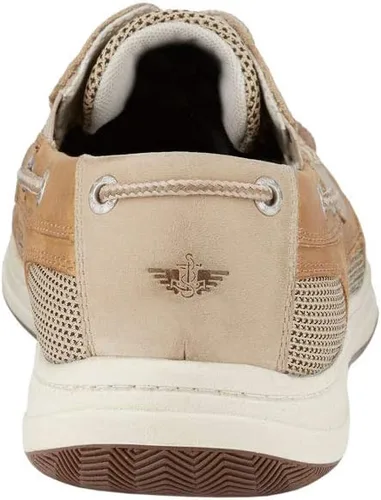 Vista 3 de Dockers Zapato náutico clásico de cuero para hombre con defensor de manchas