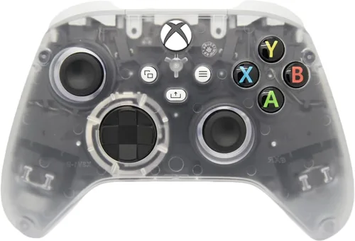 Vista 5 de Controlador inalámbrico personalizado compatible con PC, Windows 10+, Series X/S y One (Series X/S camuflaje verde)