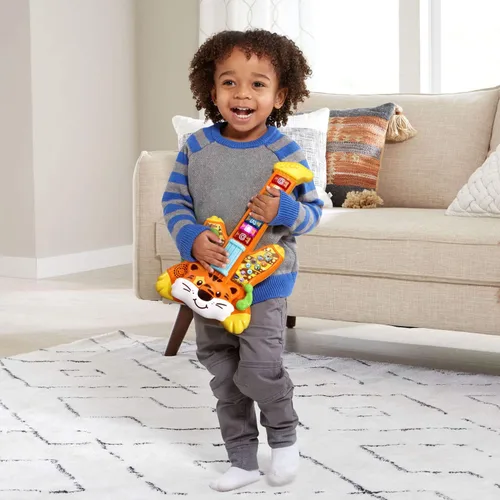 Vista 5 de VTech - Guitarra Zoo Jamz Tiger Rock, naranja