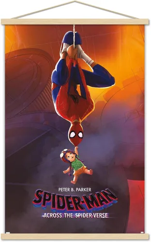 Vista 19 de Trends International Marvel Spider-Man: Across The Spider-Verse - Póster de Peter & Mayday Parker de una hoja, 34 pulgadas de largo x 22.4 pulgadas