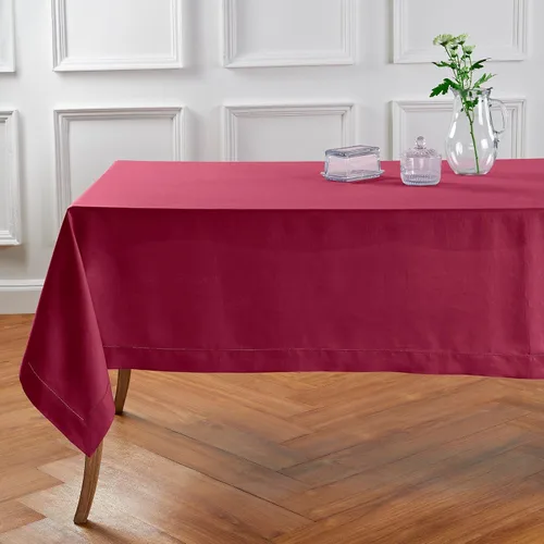 Vista 27 de Solino Home Mantel de lino blanco de 52 x 52 pulgadas, mantel cuadrado de lino 100% puro, con dobladillo clásico, lavable a máquina para verano