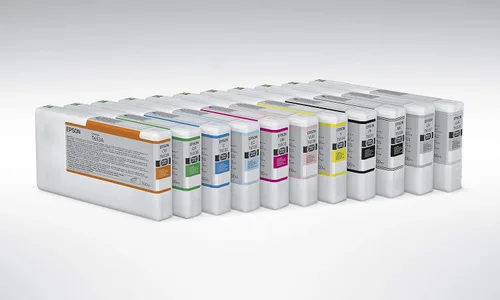 Vista 3 de Epson UltraChrome HDR Cartucho de tinta - 6.8 fl oz naranja (T653A00)