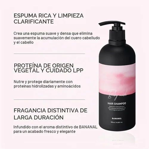 Vista 2 de Champú Coreano con Romero – Fórmula para el Cuero Cabelludo Libre de Sulfatos, Siliconas y Parabenos – Fortalece, Hidrata y Refresca el Cabello