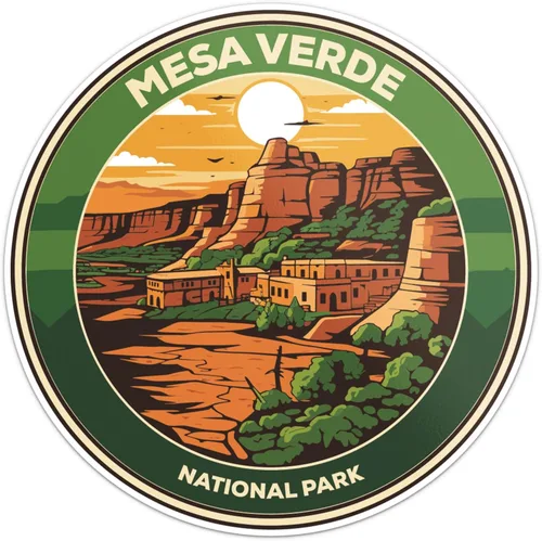 Vista 37 de Acadia National Park - Adhesivo de vinilo impermeable para exteriores, 3 pulgadas
